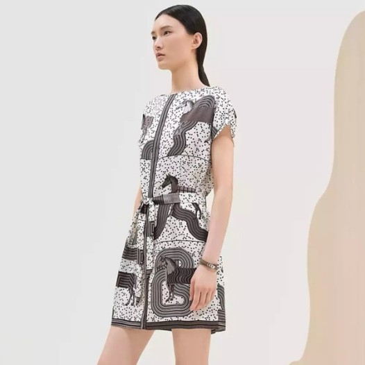 ❤에르메스 여성 실크 원피스 - Hermes Womens Silk One-pieces - hec6898x