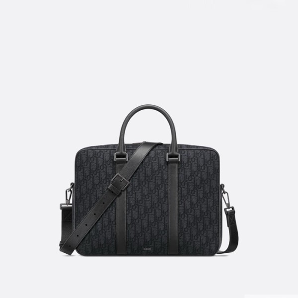 ❤디올 남성 지퍼 브리프케이스 - Dior Mens Zipper Briefcase - dib5730x