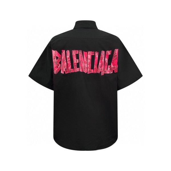 ❤발렌시아가 남성 반팔 셔츠 - Balenciaga Mens Basic Shirts - bac6916x
