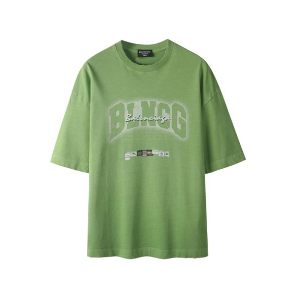 ❤발렌시아가 남성 라운드 반팔 티셔츠 - Balenciaga Mens Round Tshirt - bac6940x