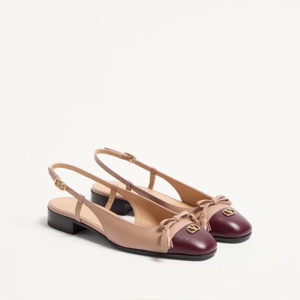 ❤발렌티노 여성 발레 뒤 루아 슬링백 발레리나 - Valentino Womens Valet Du Roi Slingback Ballerina - vas5983x
