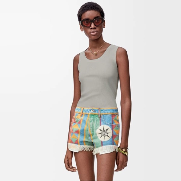 ❤로에베 여성 라운드 나시 - Loewe Womens Round Sleeveless Top - loc6971x