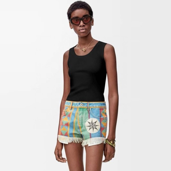 ❤로에베 여성 라운드 나시 - Loewe Womens Round Sleeveless Top - loc6973x