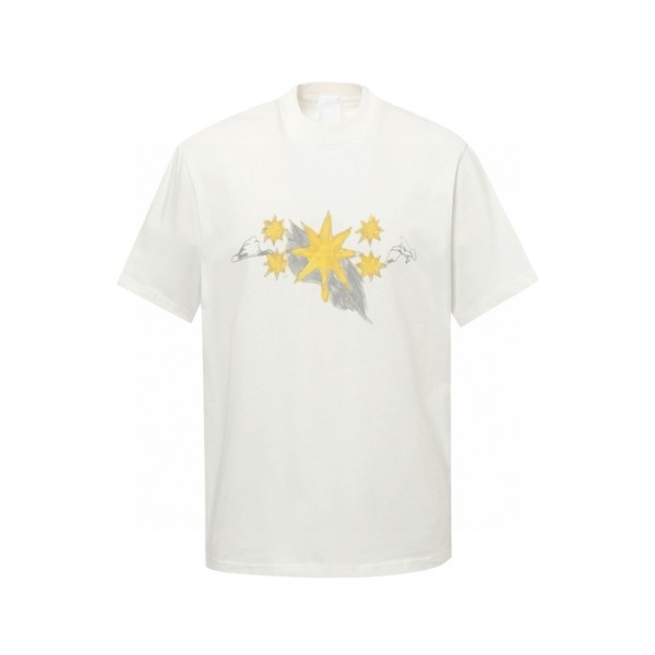 ❤지방시 남성 라운드 반팔티 - Givenchy Mens Round Tshirt - gic6985x