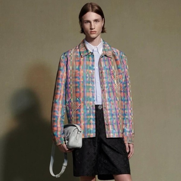 ❤루이비통 남성 체크 셔츠 - Louis vuitton Mens Flanal Shirts - lvc6987x