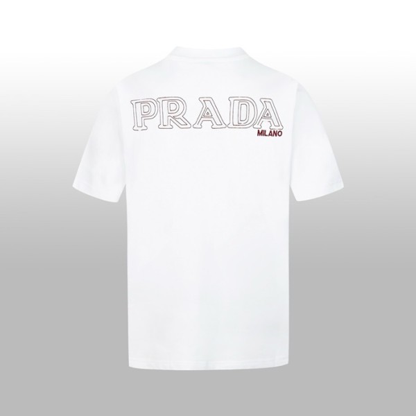 ❤프라다 남성 라운드 반팔티 - Prada Mens Round Tshirt - prc6993x
