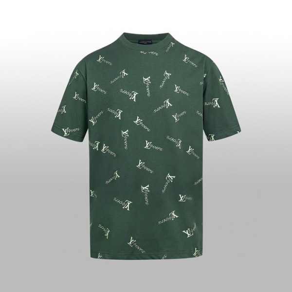 ❤루이비통 남성 라운드 반팔 티셔츠 - Louis vuitton Mens Round Tshirt - lvc7005x