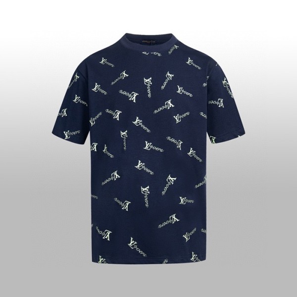 ❤루이비통 남성 라운드 반팔 티셔츠 - Louis vuitton Mens Round Tshirt - lvc7006x