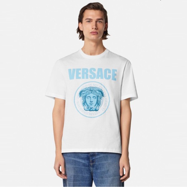 ❤베르사체 남성 반팔 티셔츠 - Versace Mens Round Tshirts - vec7014x
