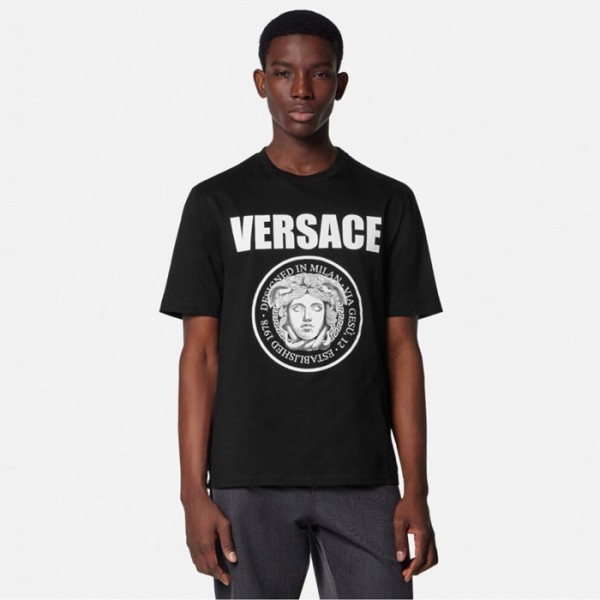 ❤베르사체 남성 반팔 티셔츠 - Versace Mens Round Tshirts - vec7015x