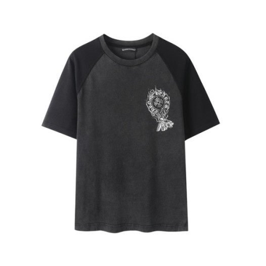 ❤크롬하츠 남성 라운드 반팔티 - Chrom Hearts Mens Round Tshirt - chc7028x