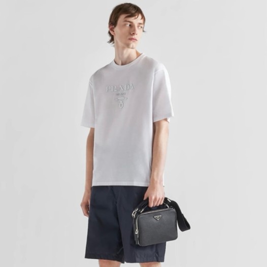 ❤프라다 남성 라운드 반팔티 - Prada Mens Round Tshirt - prc7035x
