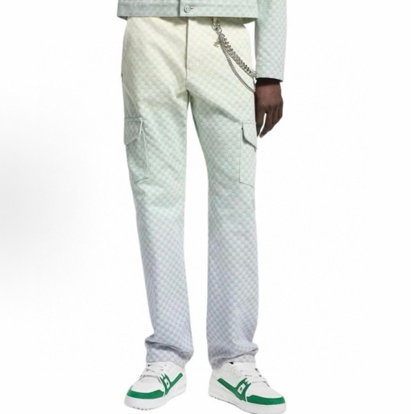 ❤루이비통 남성 다미얼 청바지 - Louis vuitton Mens Damier Jeans - lvc7052x