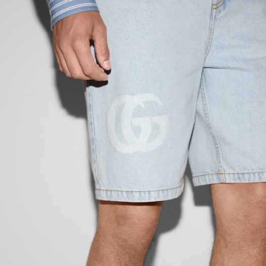 ❤구찌 남성 데님 쇼츠 - Gucci Mens Denim Shorts - guc7054x