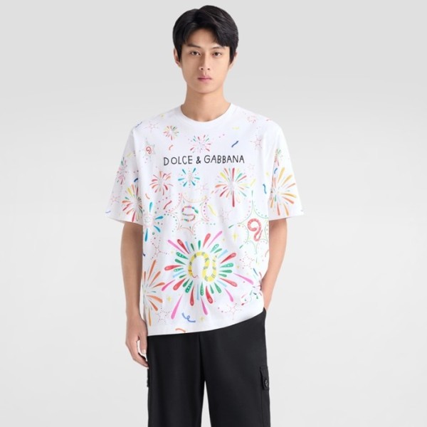 ❤돌체앤가바나 남성 반팔 티셔츠 - Dolce&Gabbana Mens Round Tshirt - doc7057x
