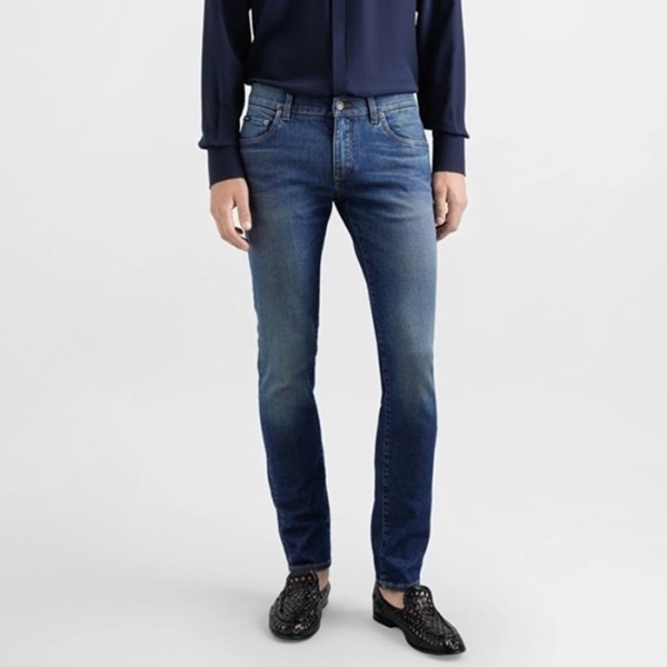 ❤돌체앤가바나 남성 슬림 청바지 - Dolce&Gabbana Mens Slim Jeans - doc7073x