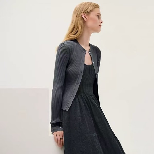 ❤에르메스 여성 라운드 가디건 - Hermes Womens Round Cardigan - hec7076x