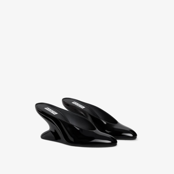 ❤알라이아 여성 Curve 웨지 뮬 - Alaia Womens Curve Wedge Mules - als5997x