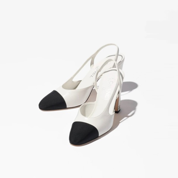❤샤넬 여성 미들힐 슬링백 - Chanel Womens Middle Heel Slingback - chs6015x