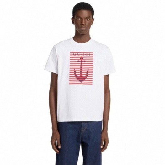 ❤구찌 남성 라운드 반팔티 - Gucci Mens Round Tshirt - guc7092x