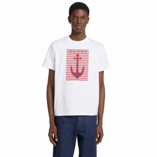 ❤구찌 남성 라운드 반팔티 - Gucci Mens Round Tshirt - guc7092x
