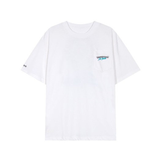 ❤크롬하츠 남성 라운드 반팔티 - Chrom Hearts Mens Round Tshirt - chc7100x