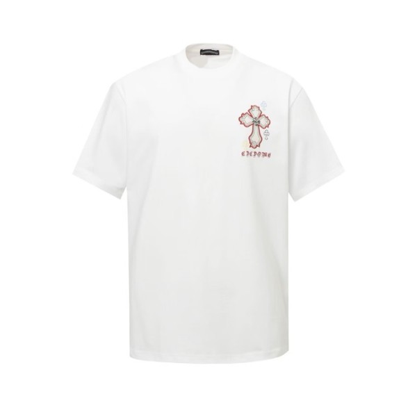 ❤크롬하츠 남성 라운드 반팔티 - Chrom Hearts Mens Round Tshirt - chc7103x