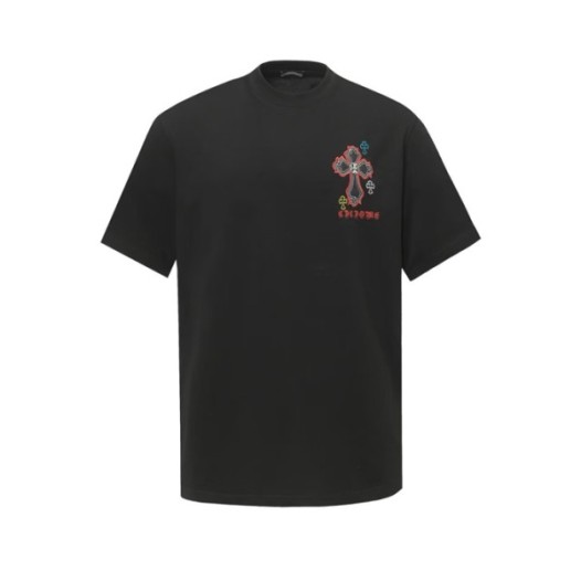 ❤크롬하츠 남성 라운드 반팔티 - Chrom Hearts Mens Round Tshirt - chc7104x