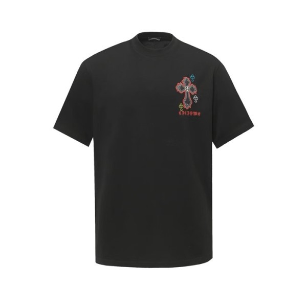 ❤크롬하츠 남성 라운드 반팔티 - Chrom Hearts Mens Round Tshirt - chc7104x