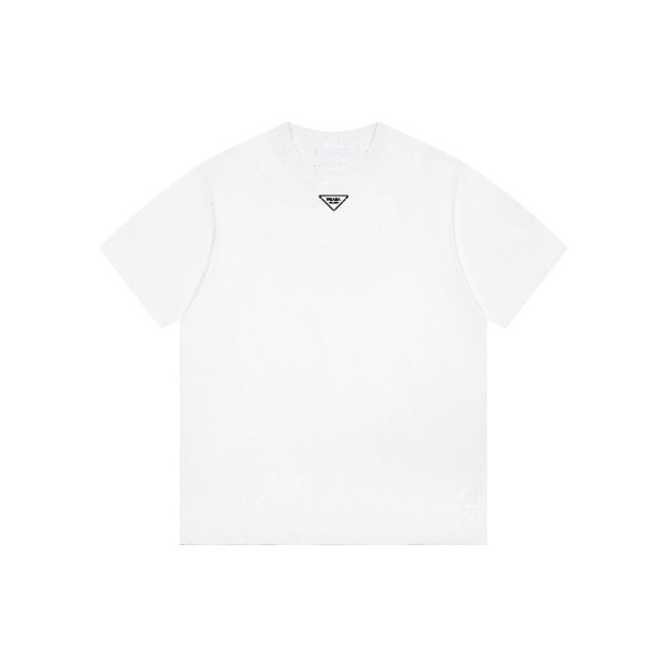 ❤프라다 남성 라운드 반팔티 - Prada Mens Round Tshirt - prc7129x