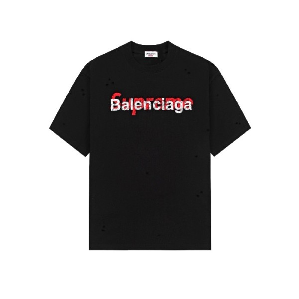 ❤발렌시아가 남성 라운드 반팔 티셔츠 - Balenciaga Mens Round Tshirt - bac7155x