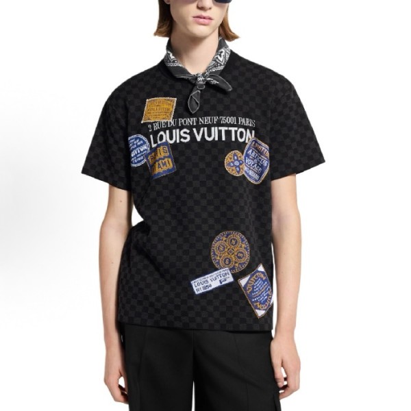 ❤루이비통 남성 라운드 반팔 티셔츠 - Louis vuitton Mens Round Tshirt - lvc7175x