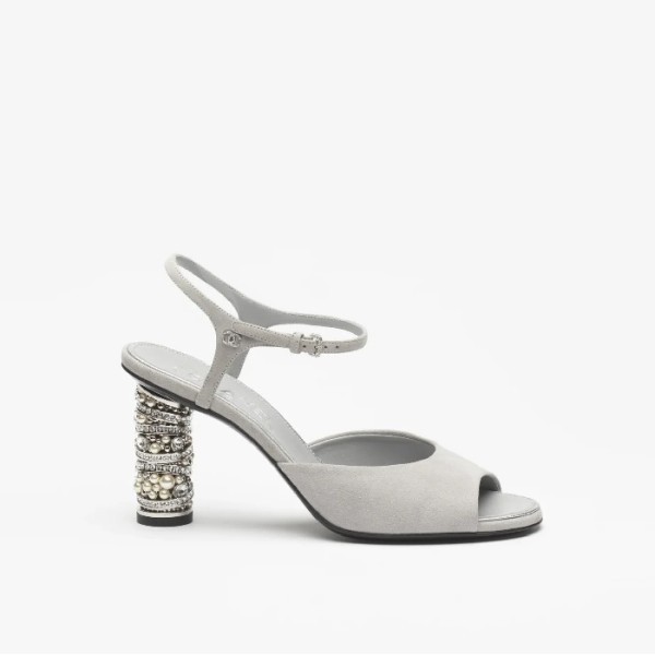 ❤샤넬 여성 미들힐 슬링백 - Chanel Womens Middle Heel Slingback - chs6052x