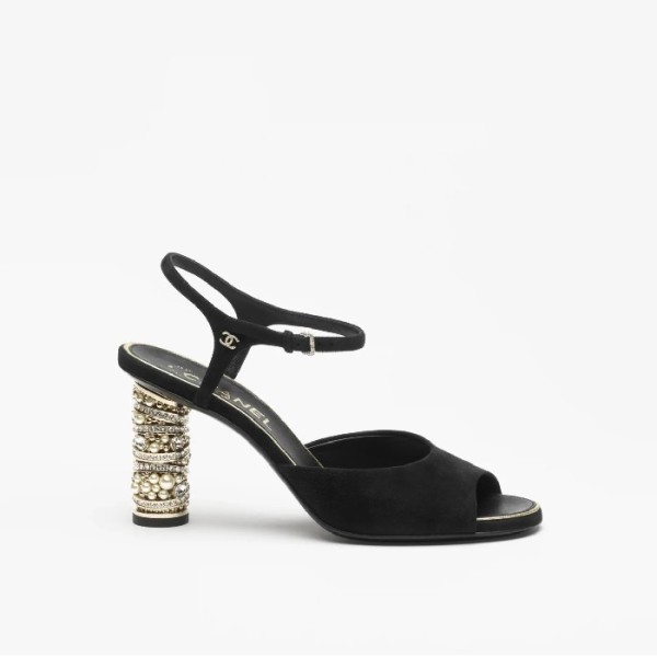 ❤샤넬 여성 미들힐 슬링백 - Chanel Womens Middle Heel Slingback - chs6053x