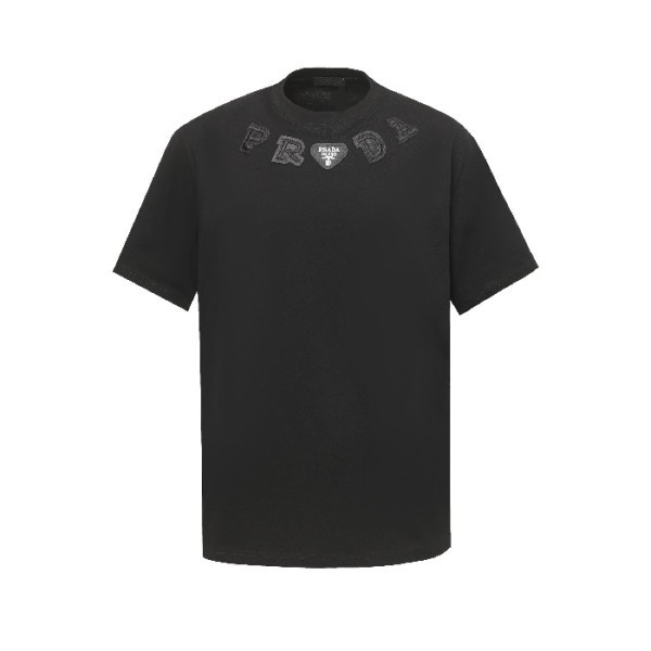 ❤프라다 남성 라운드 반팔티 - Prada Mens Round Tshirt - prc7183x