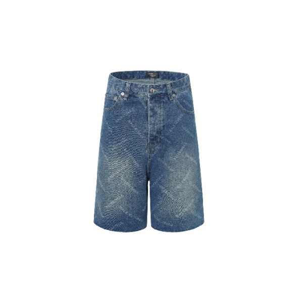 ❤발렌시아가 남성 데님 쇼츠 - Balenciaga Mens Denim Shorts - bac7189x