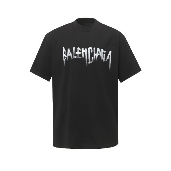❤발렌시아가 남성 라운드 반팔 티셔츠 - Balenciaga Mens Round Tshirt - bac7193x