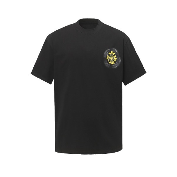 ❤크롬하츠 남성 라운드 반팔티 - Chrom Hearts Mens Round Tshirt - chc7194x