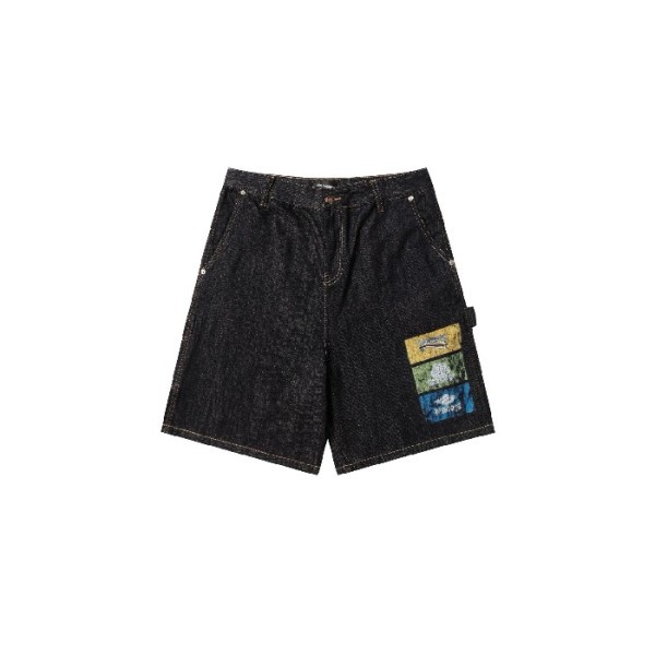 ❤발렌시아가 남성 데님 쇼츠 - Balenciaga Mens Denim Shorts - bac7196x
