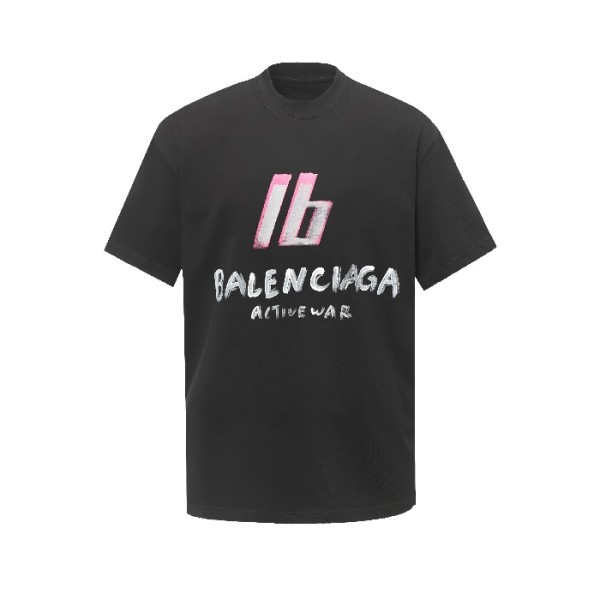 ❤발렌시아가 남성 라운드 반팔 티셔츠 - Balenciaga Mens Round Tshirt - bac7207x