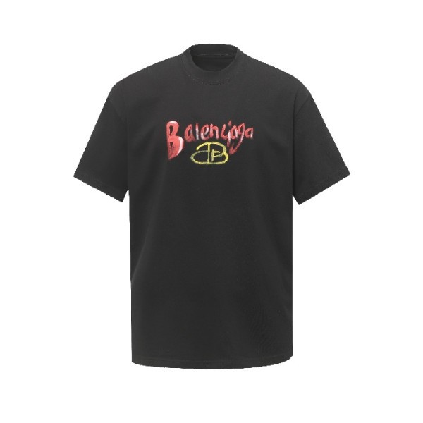 ❤발렌시아가 남성 라운드 반팔 티셔츠 - Balenciaga Mens Round Tshirt - bac7210x