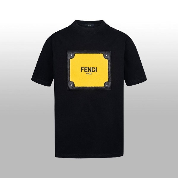 ❤펜디 남성 라운드 반팔 티셔츠 - Fendi Mens Round Tshirt - fec7226x