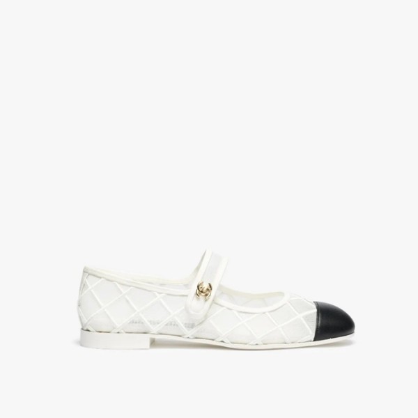 ❤샤넬 여성 메시 메리제인 슈즈 - Chanel Womens Maryjane Flat Shoes - chs6079x