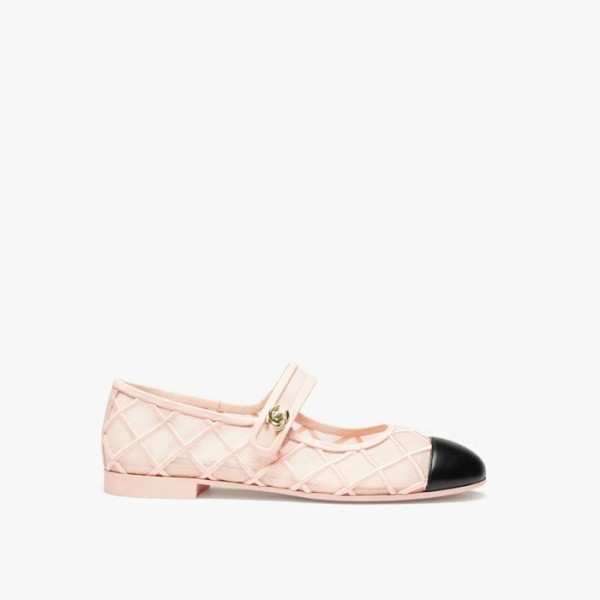 ❤샤넬 여성 메시 메리제인 슈즈 - Chanel Womens Maryjane Flat Shoes - chs6080x