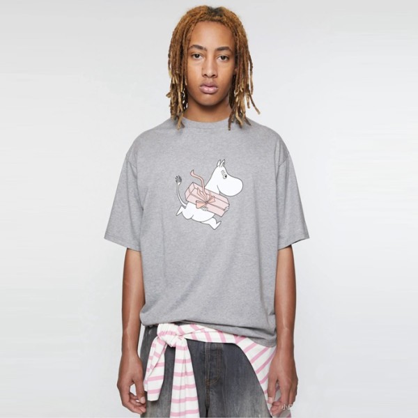 ❤아크네 남성 크루넥 반팔티 - Acne Mens Round Tshirt - anc7245x