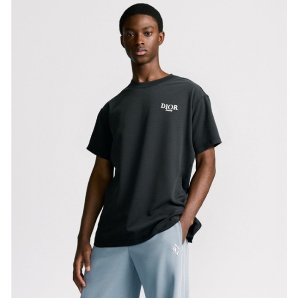 ❤디올 남성 라운드 반팔 티셔츠 - Dior Mens Round Tshirt - dic7247x