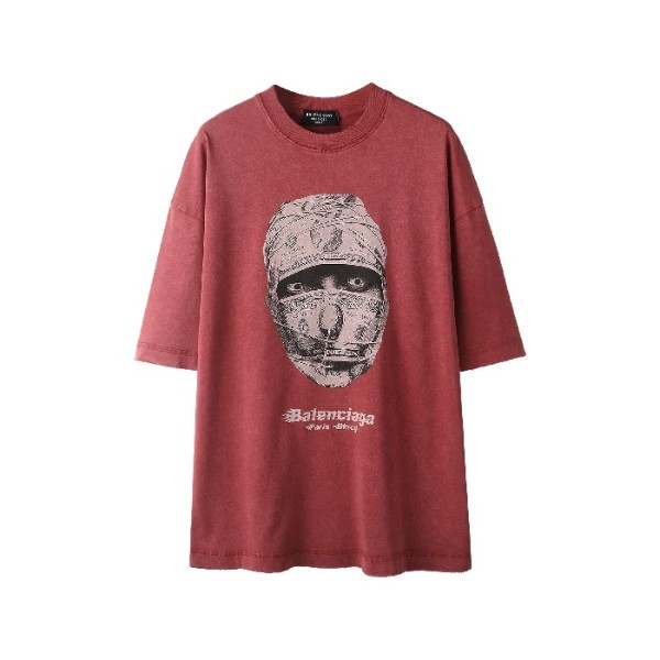 ❤발렌시아가 남성 라운드 반팔 티셔츠 - Balenciaga Mens Round Tshirt - bac7279x
