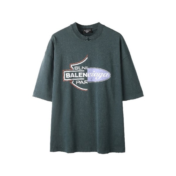 ❤발렌시아가 남성 라운드 반팔 티셔츠 - Balenciaga Mens Round Tshirt - bac7280x