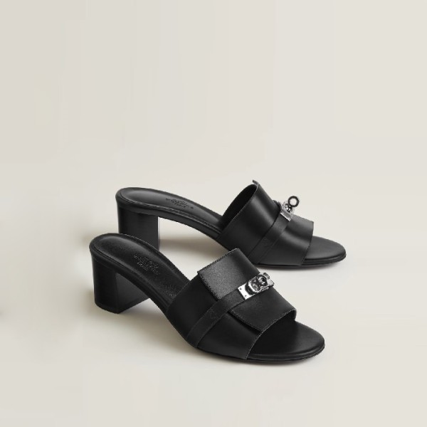 ❤에르메스 여성 지지 50 켈리 버클 뮬 - Hermes Womens Gigi 50 Kelly Mules - hes6093x