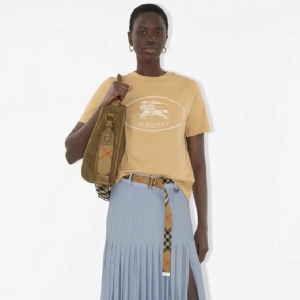 ❤버버리 여성 반팔 티셔츠 - Burberry Womens Round Tshirt - prc7300x